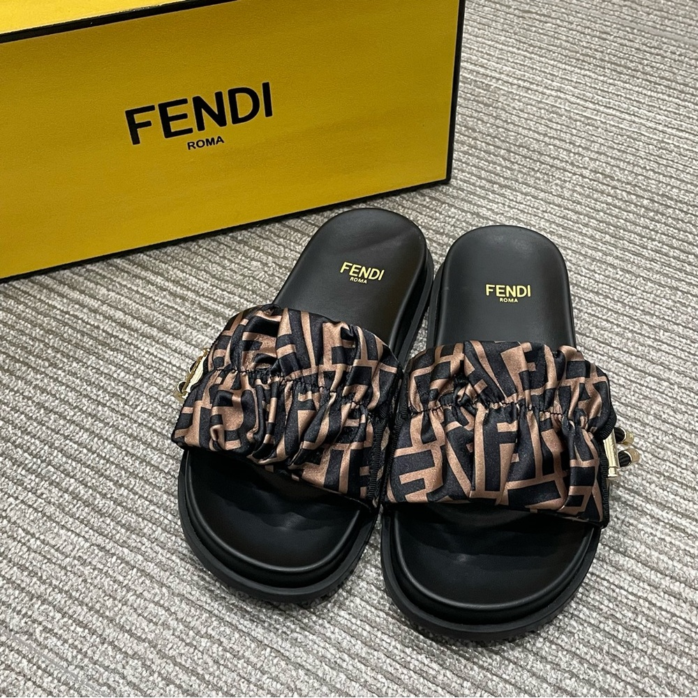 Fendi Women's Brown Sandals